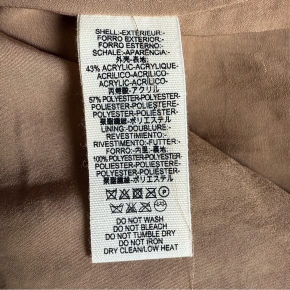 FREE PEOPLE So Soft Cozy Peacoat in Brown Size Small - Picture 13 of 13